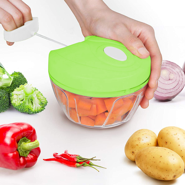Speedy Multi-Use Manual Vegetable & Fruit Chopper