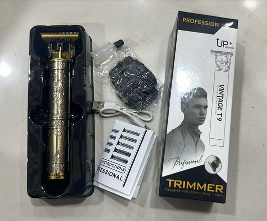 Vintage T9 Heavy-Duty Metal Body Hair & Beard Trimmer