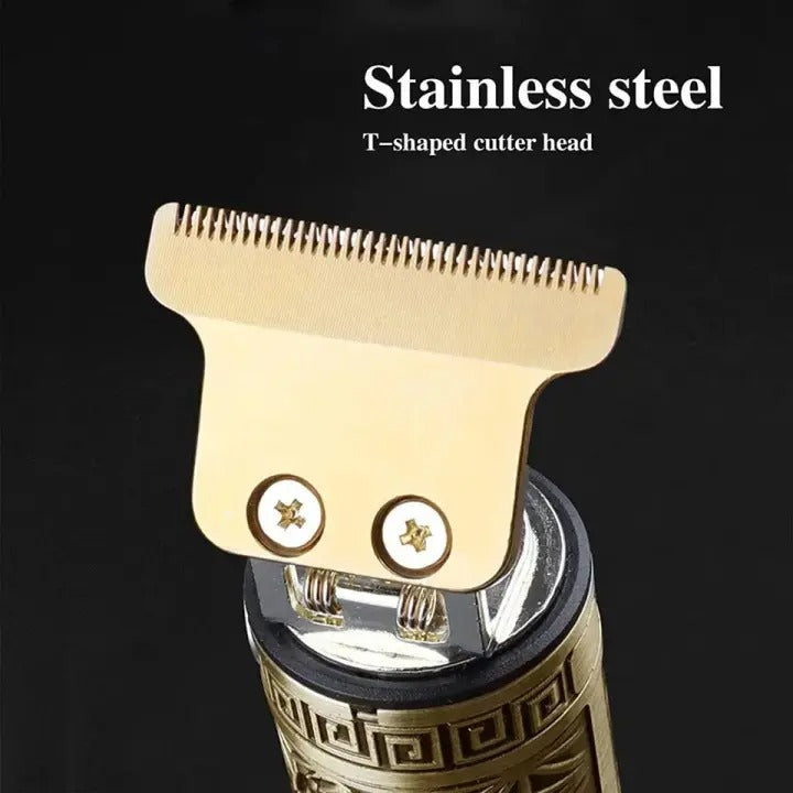 Vintage T9 Heavy-Duty Metal Body Hair & Beard Trimmer