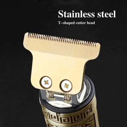 Vintage T9 Heavy-Duty Metal Body Hair & Beard Trimmer