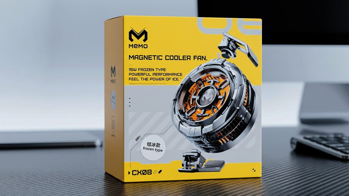 MEMO CX08 Pro Semiconductor Mobile Cooling Fan & Gaming Radiator