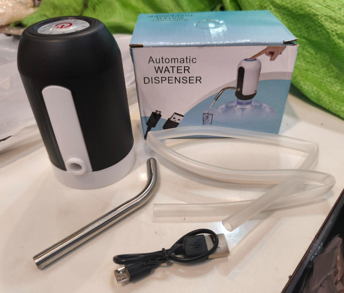 Automatic Rechargeable USB Electric Water Pump Dispenser for Standard Bottles