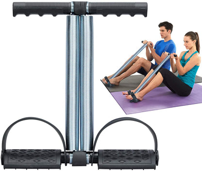 High-Quality Double Spring Tummy Trimmer – Heavy-Duty Resistance Trainer for Home Workout