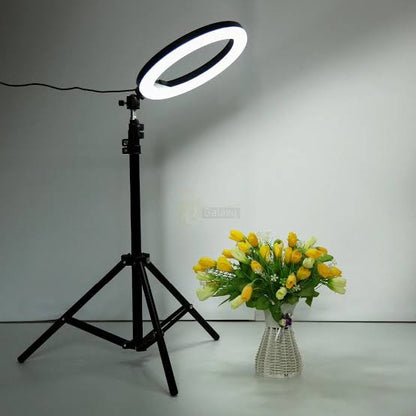 10-Inch LED Ring Light with 7 Feet Adjustable Tripod Stand & Phone Holder